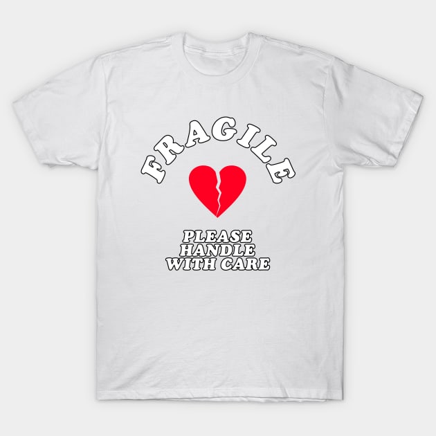 Fragile Heart T-Shirt by Yeaha